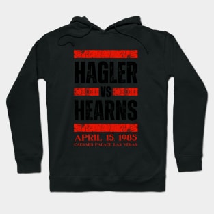 Hagler Vs Hearns Vintage Hoodie